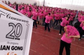 Projeto de Lian Gong celebra 20 anos com evento em Suzano