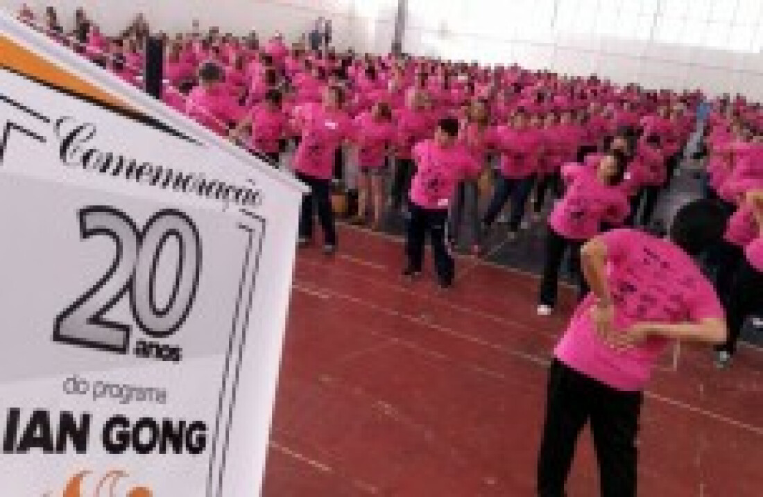 Projeto de Lian Gong celebra 20 anos com evento em Suzano