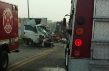 Acidente fere motorista gravemente: