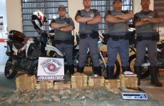 Polícia apreende cerca de 60 quilos de maconha