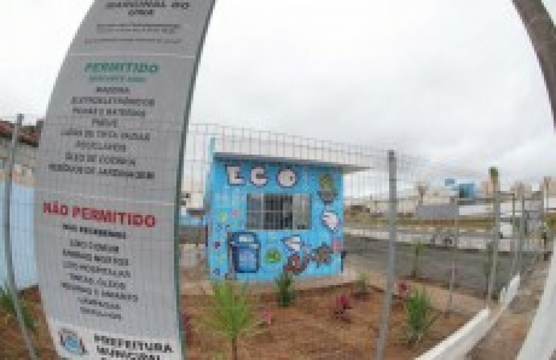 Ecoponto será entregue até o final de janeiro