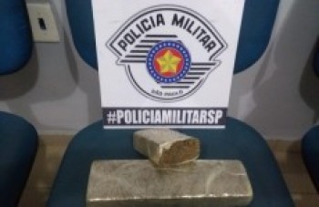 homem é detido com mais de 1,2 kg de maconha