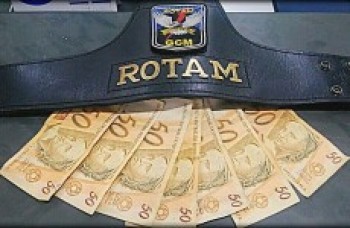 GCM prende homem por 'saidinha de banco'