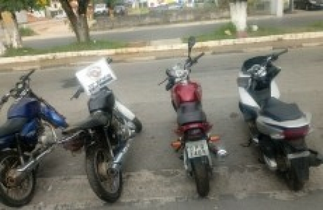 Motocicletas são localizadas no Marengo