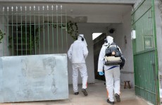 Imóveis no Barreto recebem nebulização contra dengue