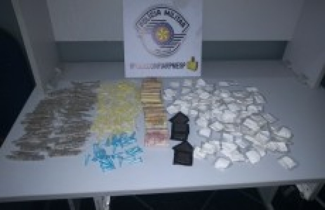 Droga é apreendida em Itaquaquecetuba