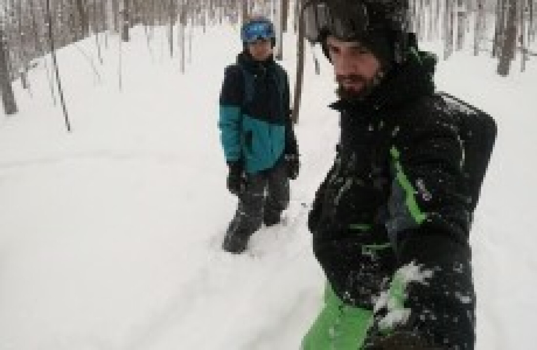 Poaense estreia programa com esportes radicais no Canadá