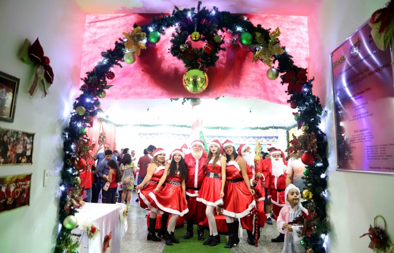 Papai Noel chega a Itaquá sábado