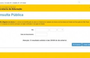 Consulta de matrícula está disponível online