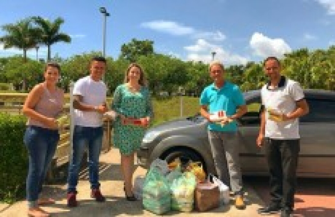 Fundo Social recebe doação de alimentos
