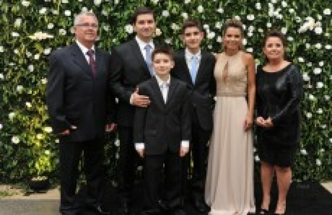 Formandos em celebração