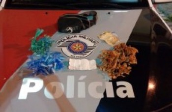 Drogas são apreendidas na região