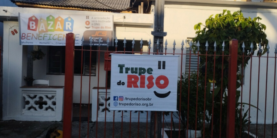 Trupe do Riso promove bazar no próximo sábado