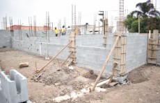 Construção tem 37% do cronograma