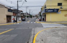 Poá revitaliza sinalização das ruas do Jd. Santa Helena