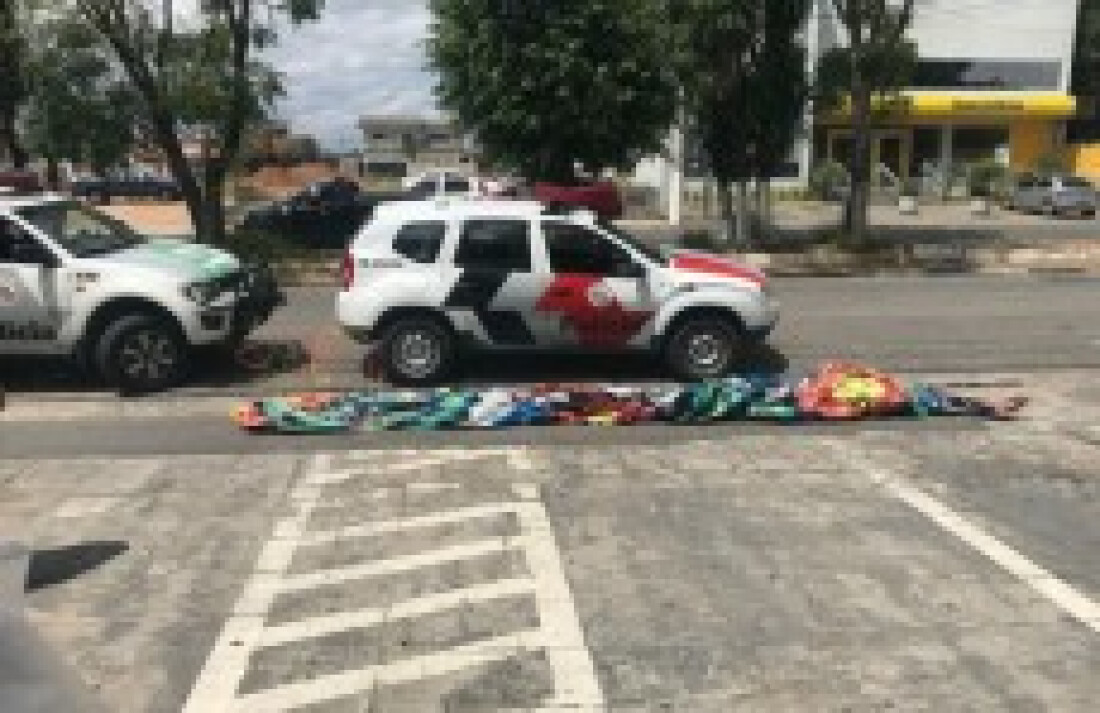 Ambiental apreende balão em Itaquá