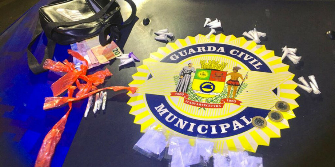 Operação Guardiã Azul apreende mais de mil porções de drogas