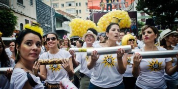 Acadêmicos do Baixo Augusta faz último ensaio em São Paulo