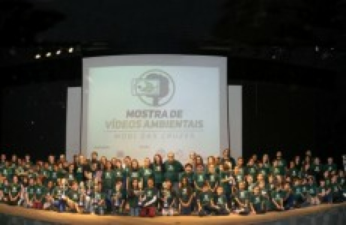 Estudantes participam de mostra de vídeos ambientais