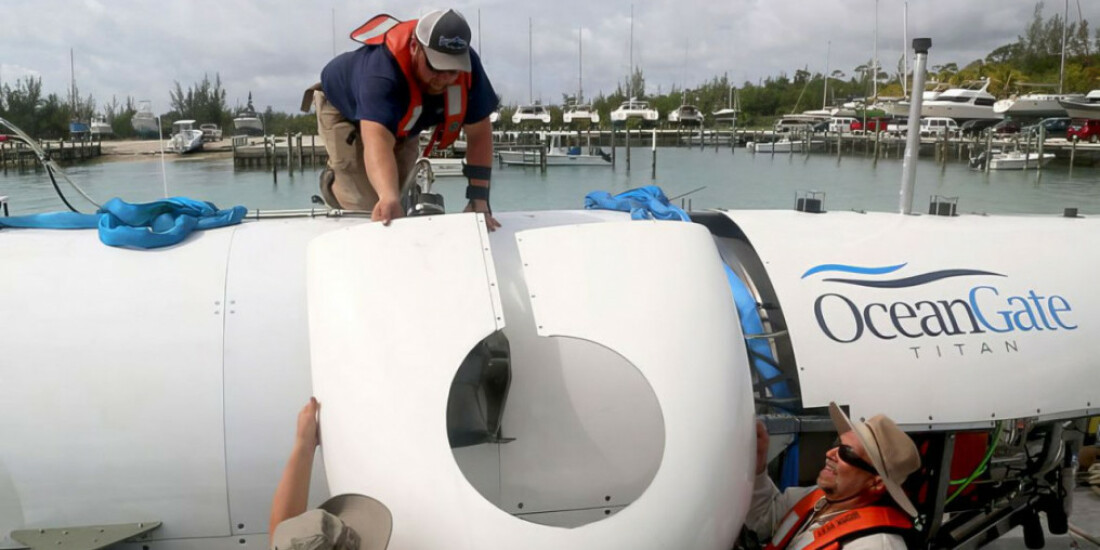 "Ruídos subaquáticos" são captados durante busca por submarino