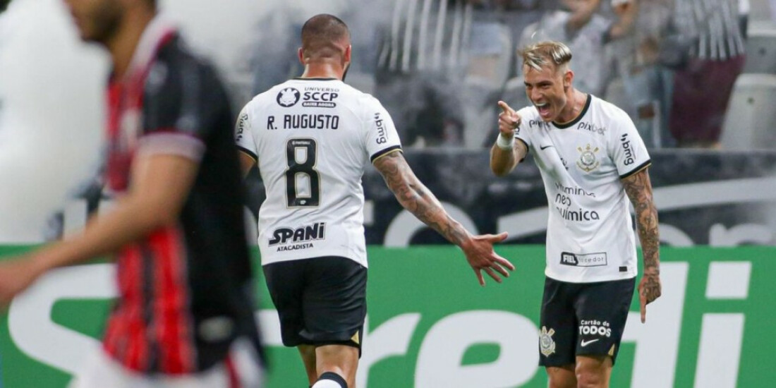 Com gols de Roger Guedes e Adson, Corinthians vence o Botafogo-SP