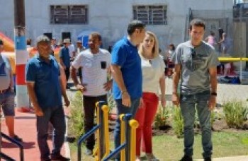 Praça Comunitária é aberta ao público no Jardim Monte Cristo