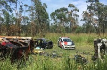 PM encontra desmanche em Mogi