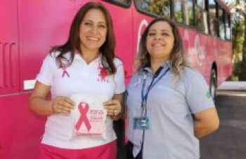 'Ônibus Rosa' abre sexta a programação no município