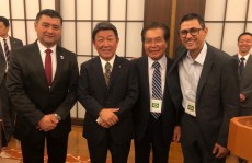 Rodrigo Ashiuchi se reúne com ministro da relações exteriores