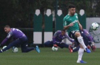 Palmeiras enfrenta o Santos hoje à noite na Vila Belmiro