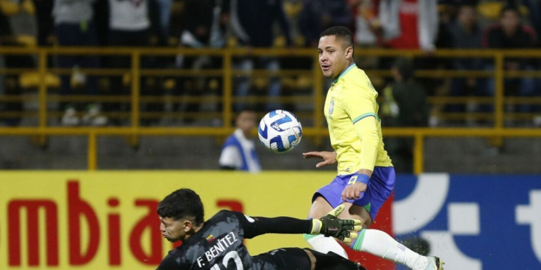 Brasil mantém liderança do hexagonal final do Sul-Americano sub-20