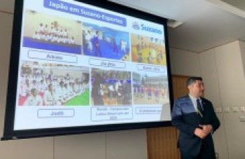 Suzano é apresentada durante reunião no Japão