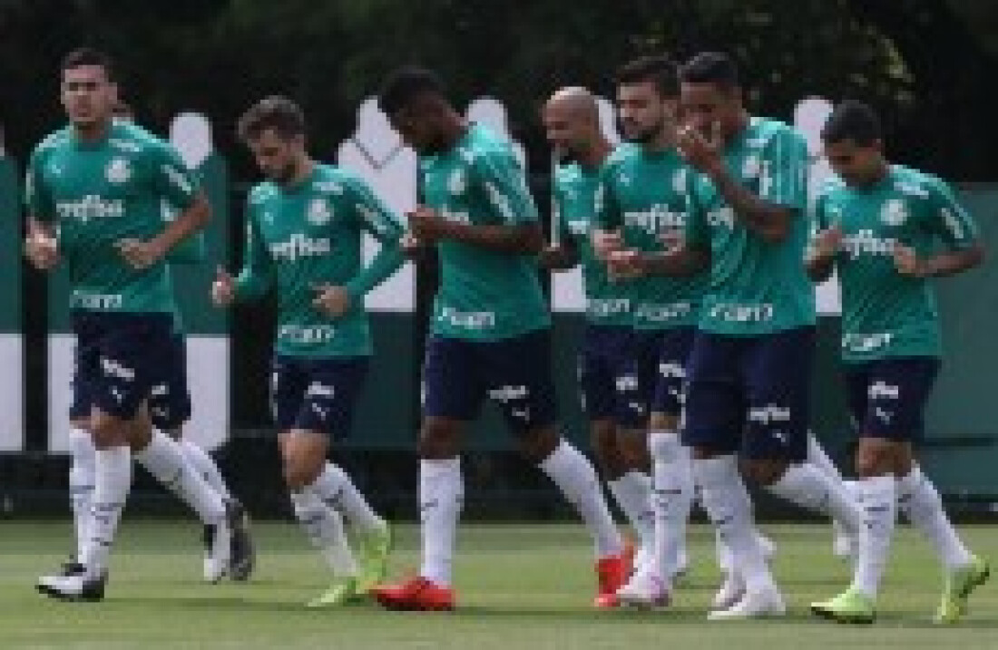 Borja abandona treino do Palmeiras após dividida