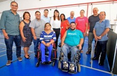 Paratletas recebem oficinas