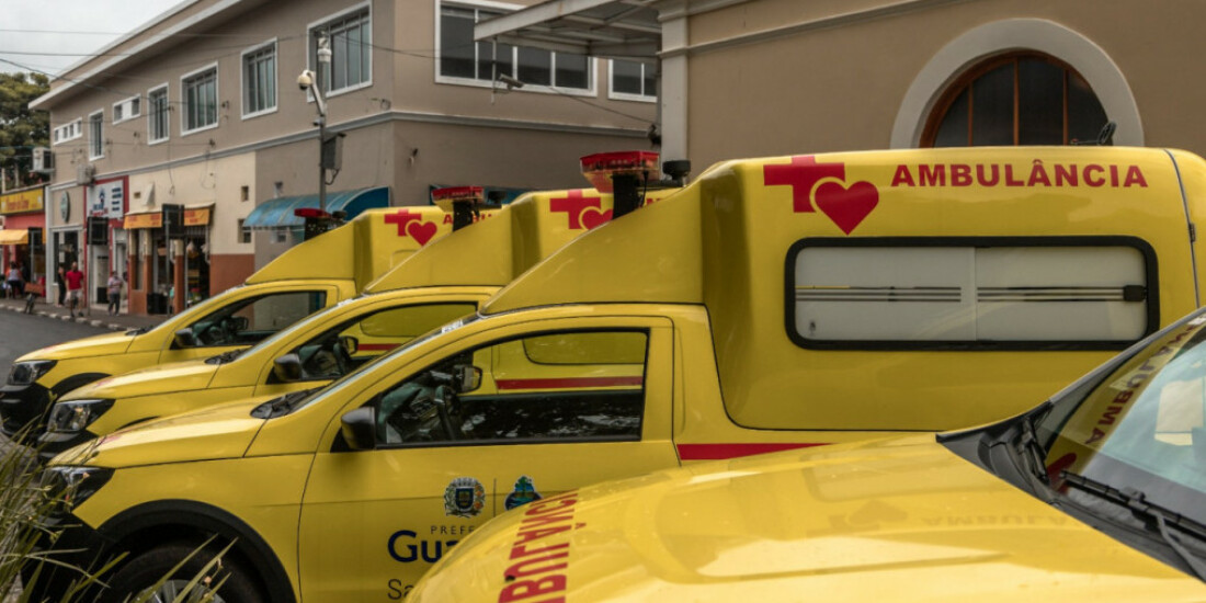 Prefeitura apresenta nova frota de ambulâncias