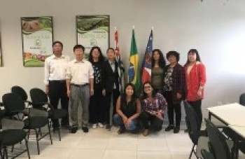 Pesquisadores chineses no Alto Tietê