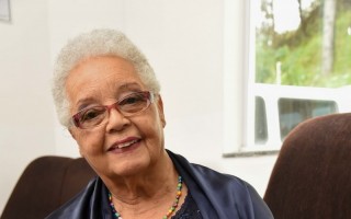 Desfile no Centro do Idoso de Mogi