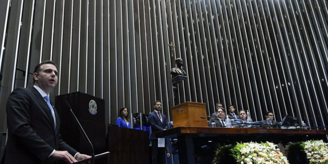 Rodrigo Pacheco é reeleito presidente do Senado