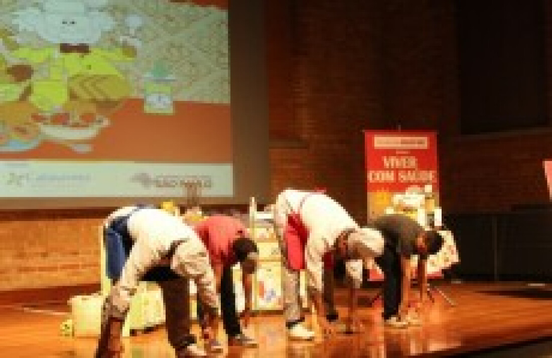 Suzano recebe espetáculo infantil "Viver com Saúde"