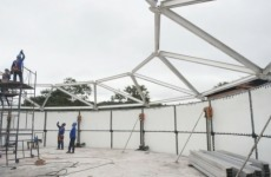Semae inicia instalação de reservatórios da Vila Oroxó