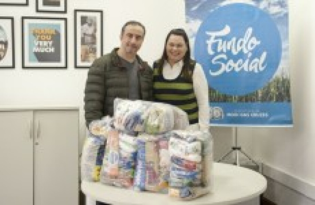 Fundo Social recebe doação de alimentos