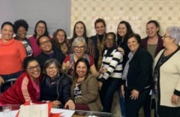 Promotoras recebem Marilei Schiavi em Poá