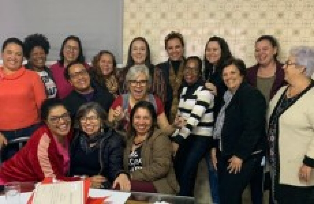 Promotoras recebem Marilei Schiavi em Poá