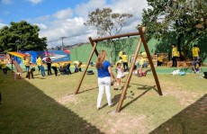 Fundo Social entrega espaço de convivência do Lar Batista
