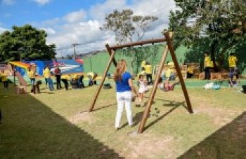 Fundo Social entrega espaço de convivência do Lar Batista