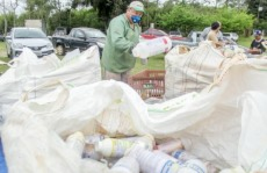 Evento recolhe 315 quilos de embalagens de agrotóxico