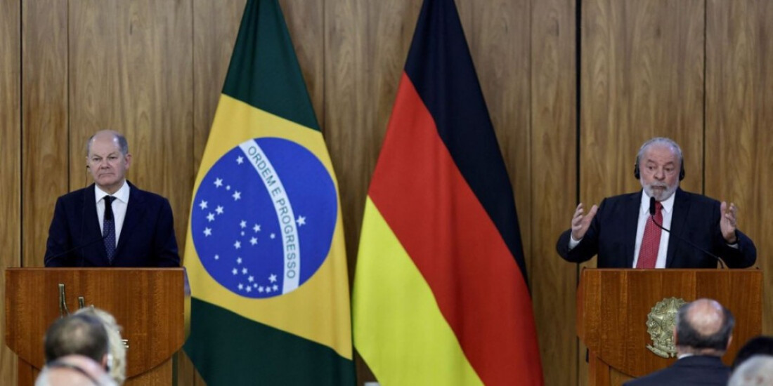 "Democracia brasileira foi capaz de resistir", diz chanceler alemão