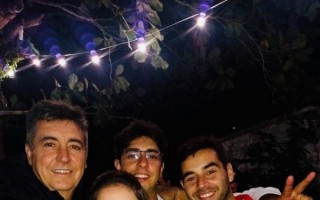 Guerrinha e os filhos: amor à distância