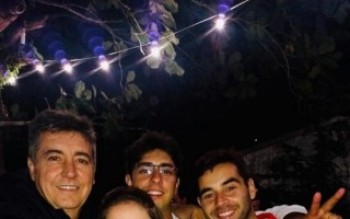 Guerrinha e os filhos: amor à distância