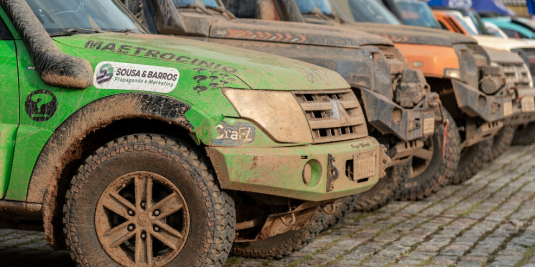 Rally Paulista Off-Road movimenta antiga estação de trem
